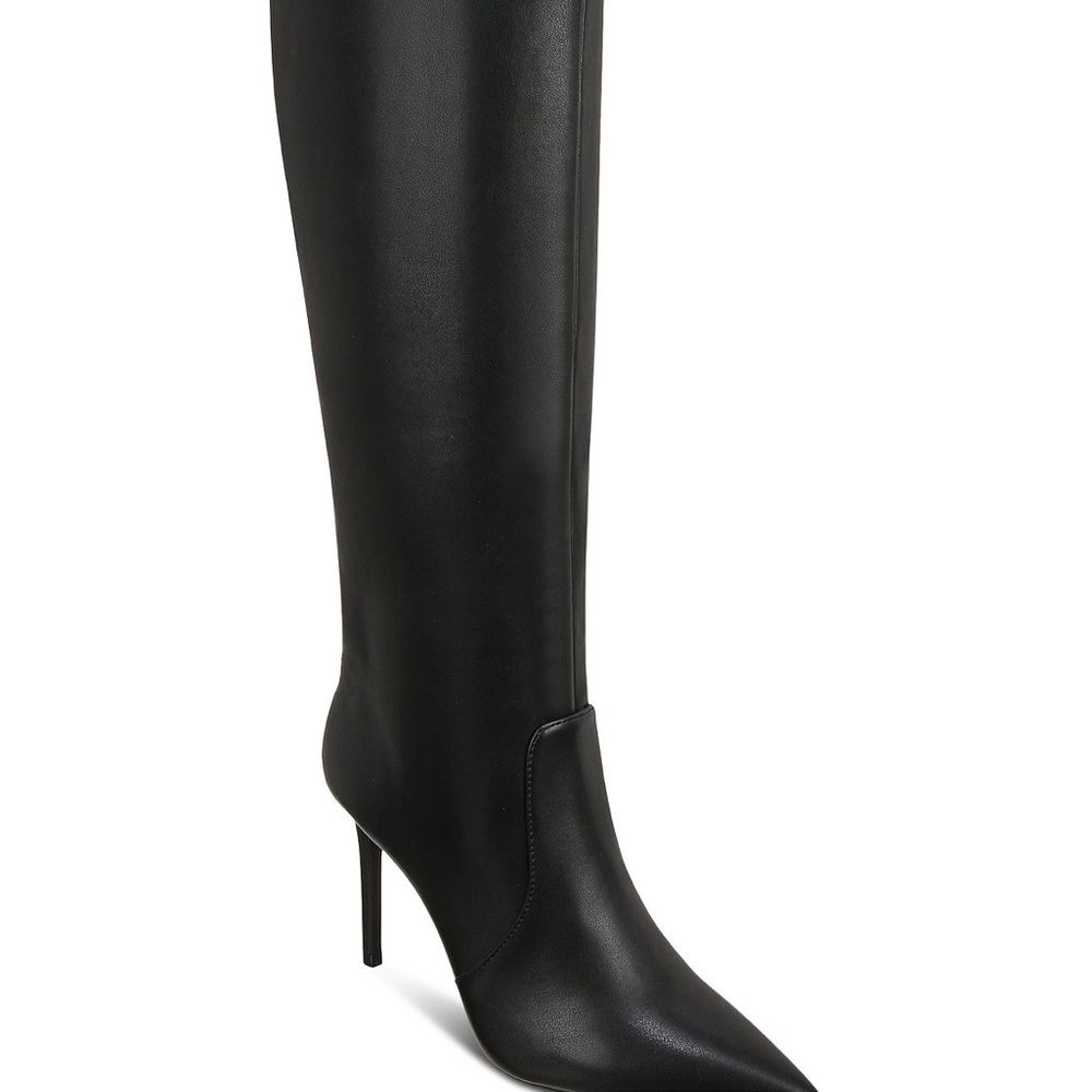 INC International Concepts Black Heeled Boots